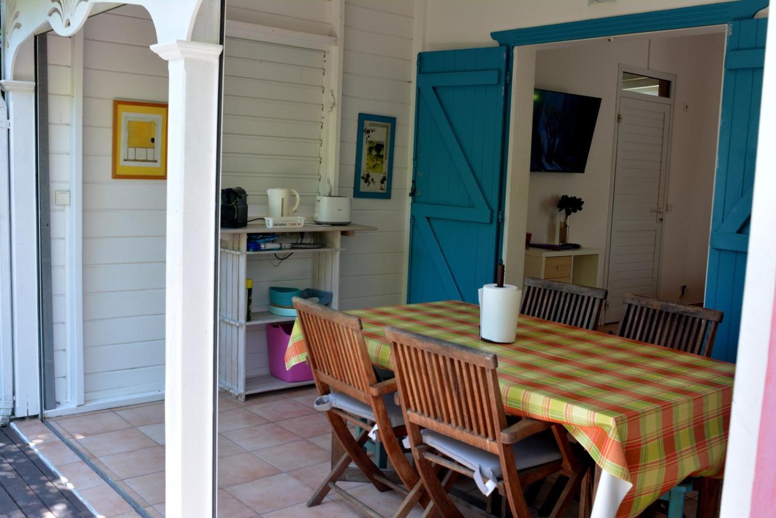 Bungalow La Papaye Bleue Residence Acces Piscine & Plage 생프랑수아 외부 사진