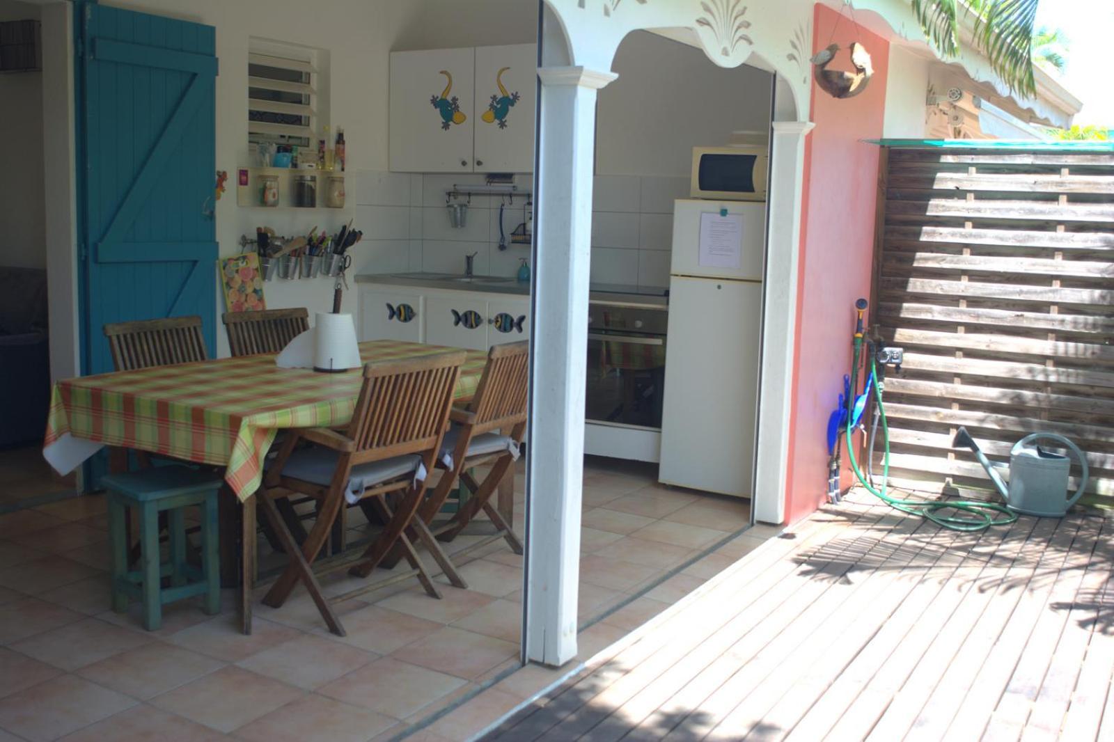 Bungalow La Papaye Bleue Residence Acces Piscine & Plage 생프랑수아 외부 사진